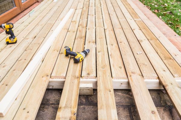 Damaged Deck Boards Repair in Sevierville