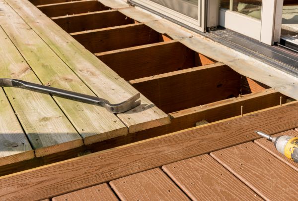 Old Deck Repair in Sevierville
