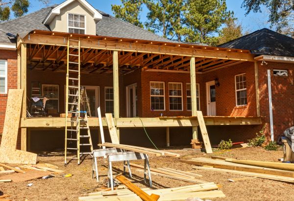 Sagging Deck Repair in Sevierville