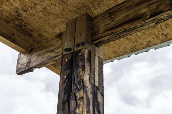 Deck Column Replacement in Sevierville