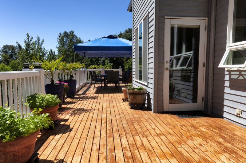 Outdoor Deck with Seating Area