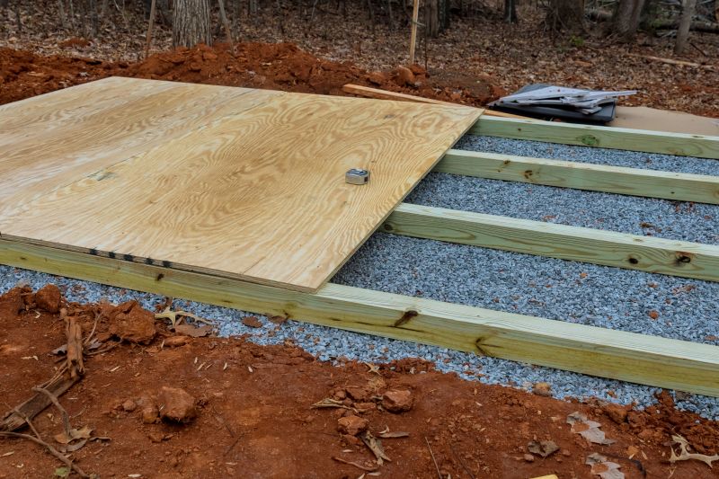 Laying Foundation for Decks